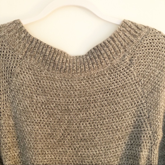 Roxy Quicksilver Gray Knit Sweater Dress - Size XL - Picture 7 of 8